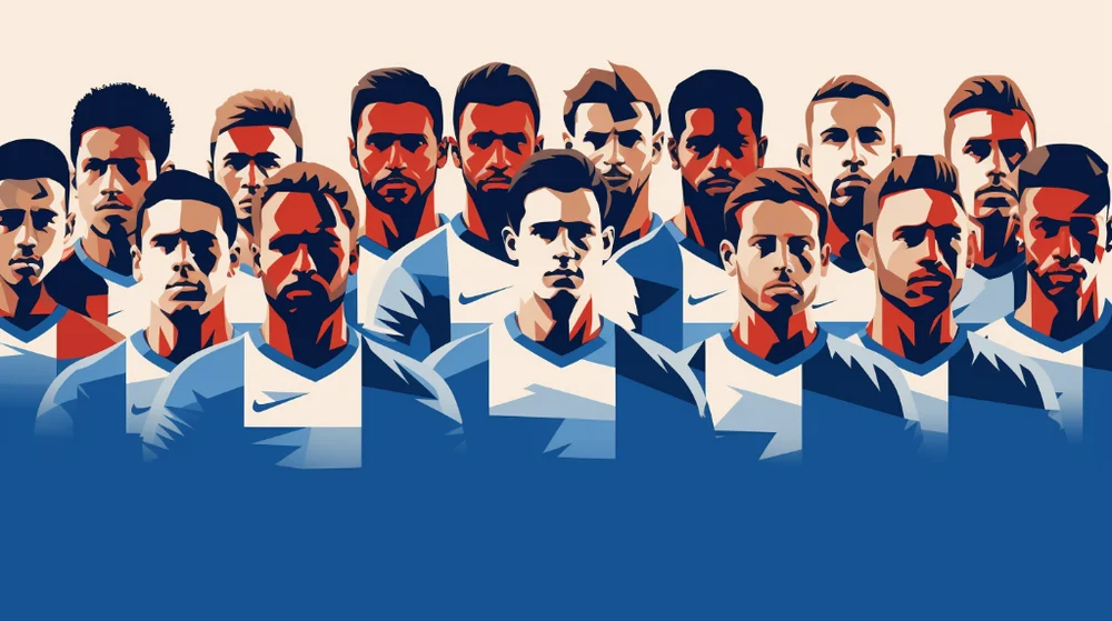 Frankrikes Herrlandslag I Fotboll Mot Tysklands Herrlandslag I Fotboll Laguppställning