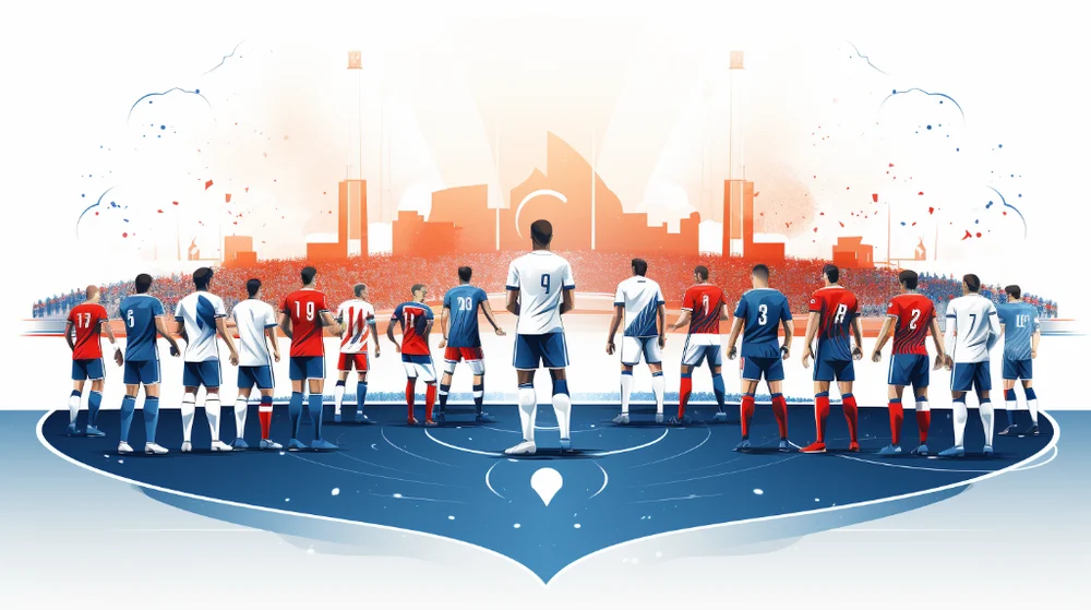 Polens Herrlandslag I Fotboll Mot Frankrikes Herrlandslag I Fotboll Laguppställning