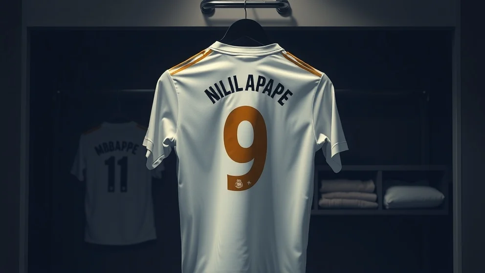 mbappe real madrid number