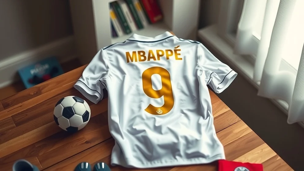 real madrid mbappe tröja